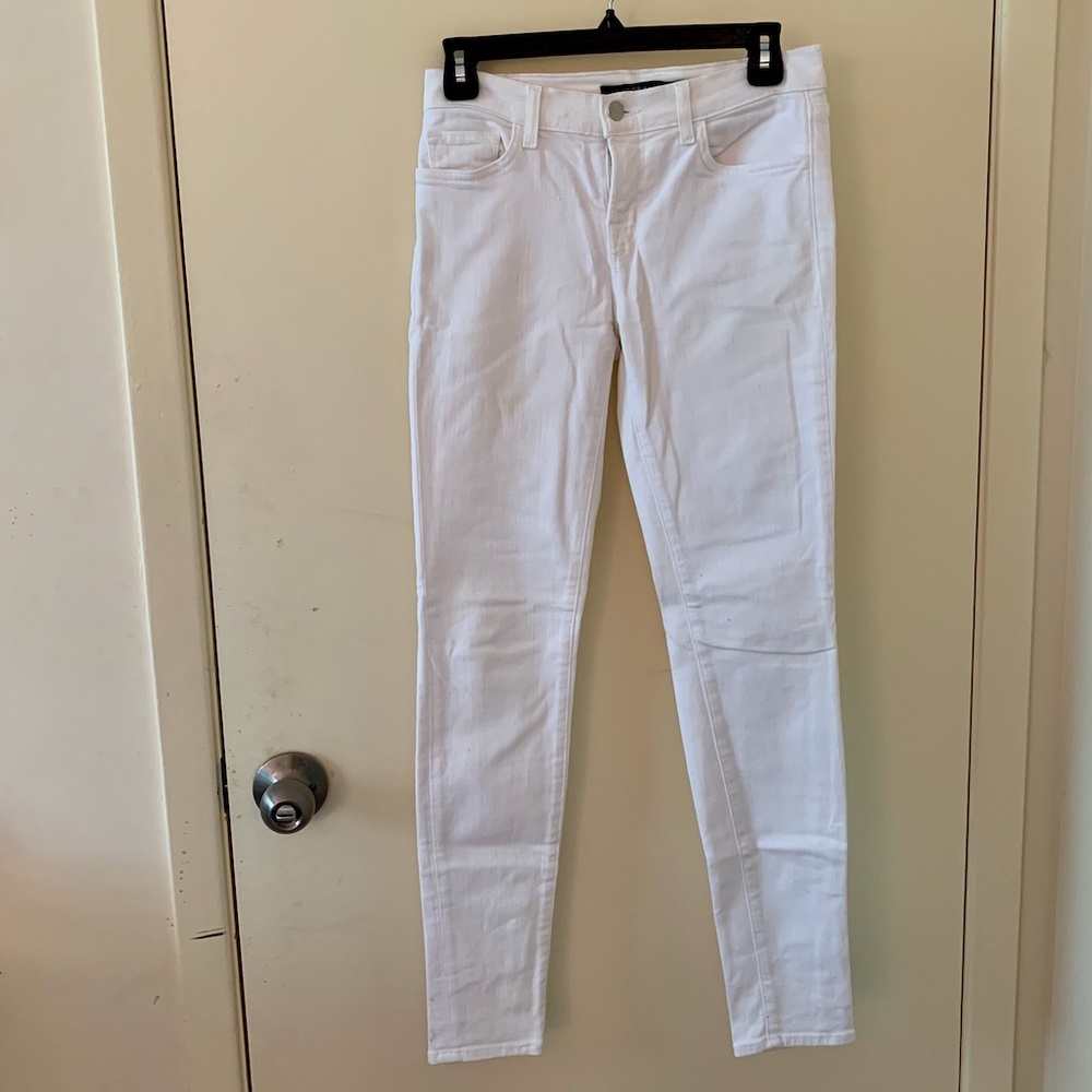 J Brand White Jeans